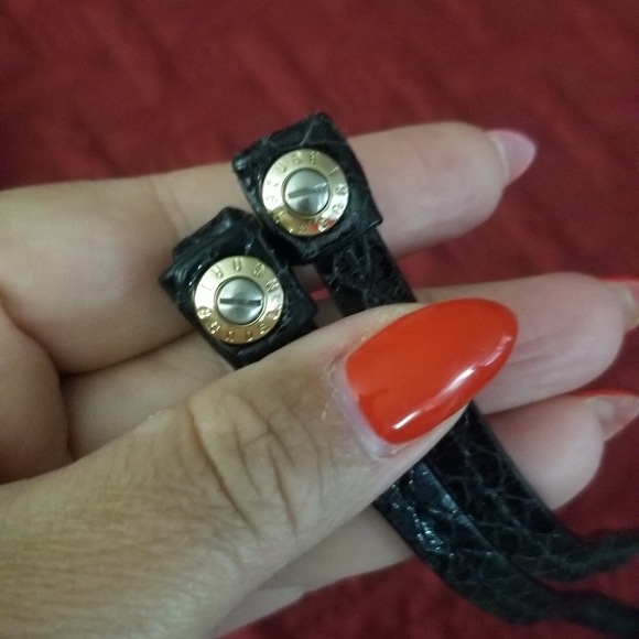 Henri Bendel Striped Sateen And Leather Hobo Convertible Crossbody- Large - Picture 8 of 13